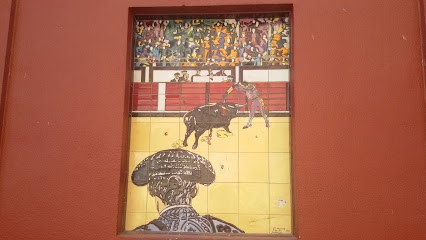 Murales de la plaza de toros de Guadalajara